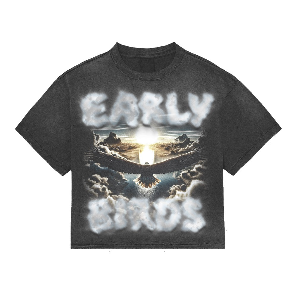 "Clouded Early Bird" Tee