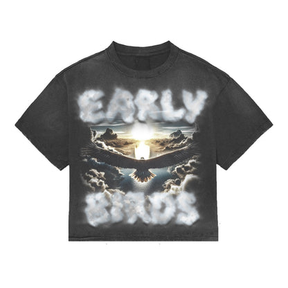 "Clouded Early Bird" Tee