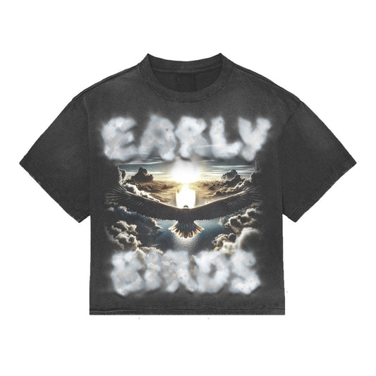 "Clouded Early Bird" Tee